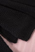 Henley Button Placket Side Slit Drop Shoulder Pullover Knit Sweater